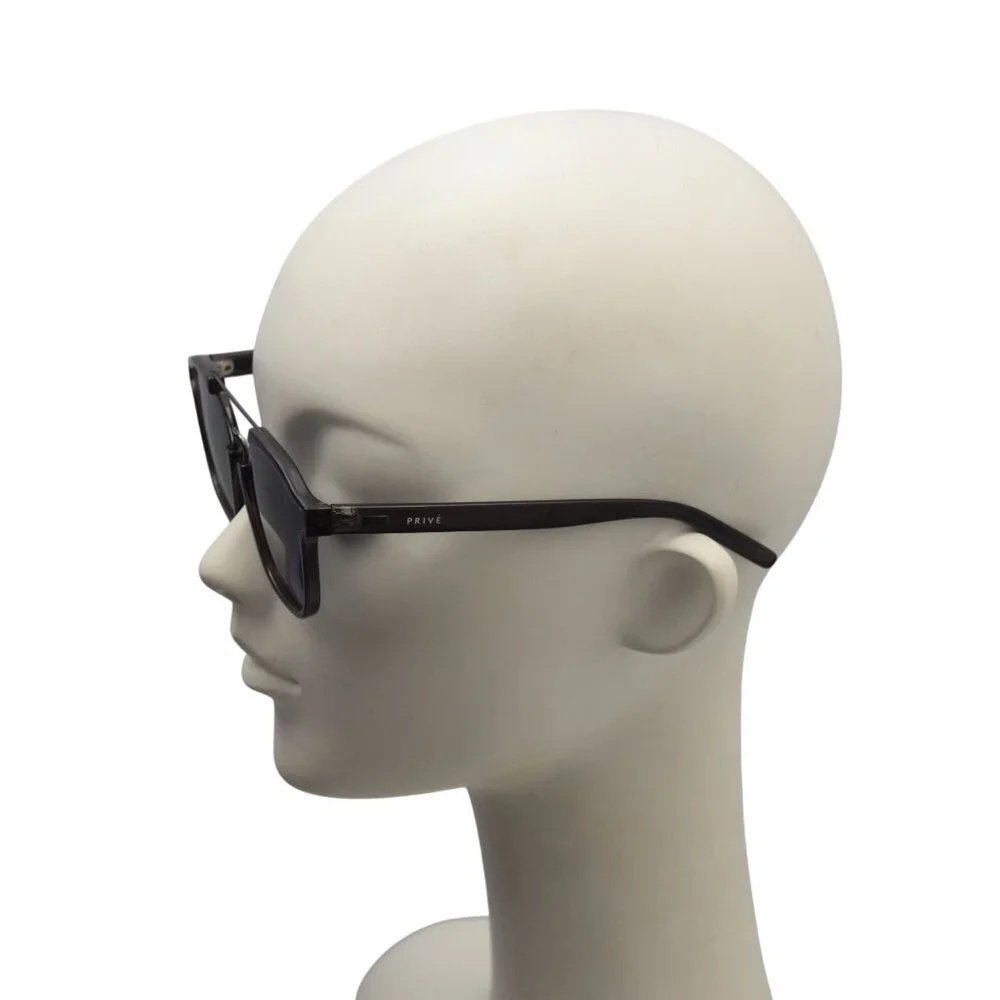 Privé Revaux The Underdog Polarized Sunglasses Black Handcrafted Unisex Retro
